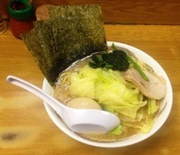 「キャベツラーメン+味玉」@たかさご家 本店の写真