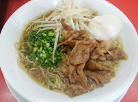 「豚そば（温玉）780円」@らーめん専門 唯一無二、の写真