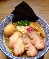 「特製極上濃厚煮干しそば　980円」@煮干しつけ麺 宮元の写真