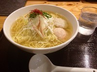 「あら炊き塩らーめん 大 ¥830」@麺屋海神 立川店の写真