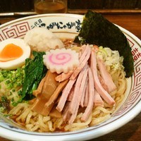 「さんま香油まぜそば」@二代目 にゃがにゃが亭の写真