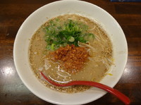 「赤とんこつラーメン」@ラーメン ぶんやの写真