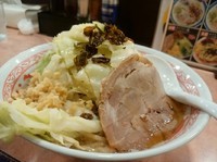 「【キヤベふじ麺(中盛・250g・塩)780円】→600円」@特級豚骨 中華そば湊生の写真