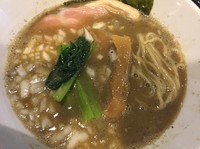 「煮干しそば（７５０円）＋煮干ご飯（１５０円）」@麺喰屋 澤 水天宮本店の写真