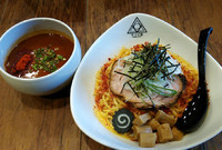 「（冬季限定）辛REDつけ麺￥８８０」@noodle kitchen ミライゑの写真