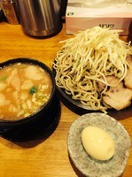 「つけ麺並？880円 煮玉子100円」@ラーメン盛太郎の写真