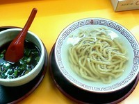「超太つけそば（熱盛り）　￥730」@麺屋7.5Hz+ 梅田店の写真