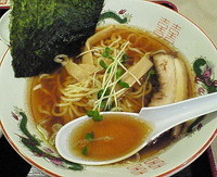 「チャーハン半ラーメン（醤油）セット　８４０円　※」@謝謝ラーメンの写真