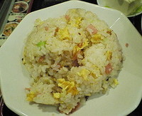 「チャーハン半ラーメン（醤油）セット　８４０円　※」@謝謝ラーメンの写真