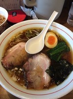 「支那そば」@白河手打中華そば ヱビスヤの写真