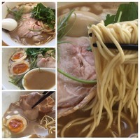 「【限定25食】特濃鯵煮干そば 800円」@中華そば よしかわの写真