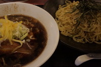 「つけ麺（醬油）」@富山ブラックラーメン だらんま 浅草店の写真