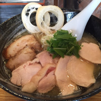 「塩ミックス 煮干オイルプラス」@らーめん専門 和海の写真