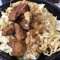 「汁なしラーメン（400g；全増し）」@ラーメン 富次郎の写真