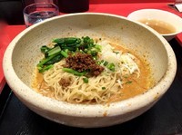 「汁なし担々麺」@新宿 秀山 新宿店の写真