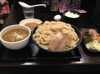 「極どろつけ麺大麺ちょい増し＋ごはん」@つけ麺 どでんの写真