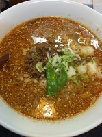 「坦々麺  598円」@担々麺屋 関屋店の写真