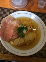 「塩煮干しそば650円」@柴崎亭の写真