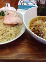 「ワンタンつけ麺 大盛」@らぁめん 夢の写真