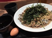 「俺の肉そば」@そば 俺のだし GINZA5の写真