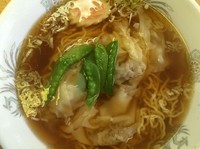 「ワンタンメン 710円」@ひかり食堂の写真