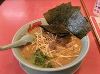 「醤油ネギラーメン中盛(脂少なめ)+海苔増し」@山岡家 平塚店の写真