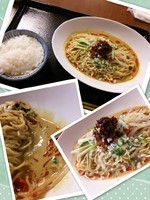 「冷やし汁なし胡麻辣麺980円」@野方食堂の写真