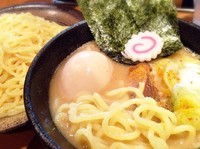 「味玉鶏白湯つけ麺(880円)」@吉虎 東京 KICHITORA TOKYO 渋谷本店の写真