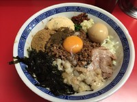 「【2日間限定】ルナまぜそば（全マシ、味玉）900円」@ジャンプの写真
