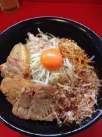 「まぜそば＋ぶた２枚」@麺屋 桐龍の写真