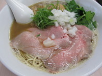 「特濃アジ煮干そば　「800円」」@中華そば よしかわの写真