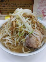 「ラーメン【野菜アブラマシニンニク少し】」@ラーメン荘 歴史を刻め 新栄の写真