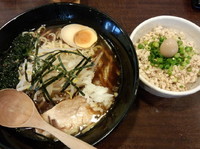 「冷やし醤油ラーメン800円」@ラーメン エアーストリームの写真