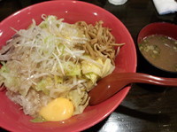 「まぜ麺普通850円」@麺 GAKUの写真