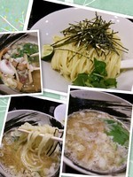 「塩つけ麺900円」@銀座 朧月 目黒処の写真
