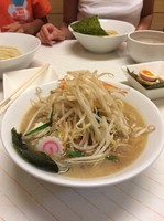 「らーめん並 750円 野菜50円」@つけ麺 HERO'Sの写真