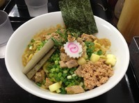 「【限定】アンコウ肝ドロ和え麺（追い飯付！）、850円」@ラーメン愉悦処 似星の写真