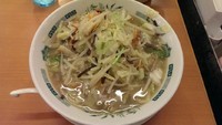 「野菜たっぷりタンメン、大盛り」@日高屋 小田急マルシェ登戸店の写真
