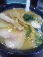 「ワンタン白湯めん 980円」@おおぜき中華そば店の写真