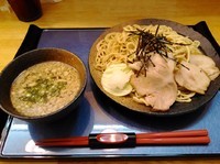 「島豚つけ麺」@竹蘭の写真