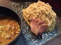 「【限定】鴨つけ麺 大 ￥1100」@柳麺 呉田-goden-の写真