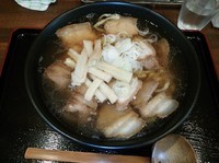 「手もみチャーシュー麺（大）」@ラーメン なんまつの写真