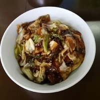 「スタミナ冷やし730円」@ラッキー飯店の写真