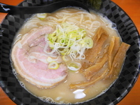 「こってり豚骨 魚介 らーめん 中盛 麺硬め」@らーめん 雲の写真