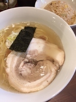 「塩らーめん(日替わりランチで680円が500円)」@らーめん 昇やの写真
