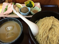 「【限定】冷やし煮干つけそば 濃い目」@中華そば よしかわの写真