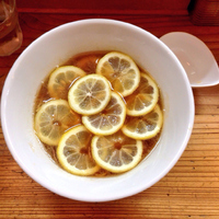 「レモンラーメン650円」@中華蕎麦 りんすず食堂の写真