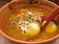 「玄米麺ベジソバ 1,100円」@ソラノイロ NIPPONの写真