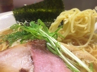 「鶏・煮干SOBA 並(850円)」@銀座 篝 ラゾーナ川崎プラザ店の写真