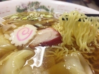 「ワンタンメン(700円)」@酔来軒の写真